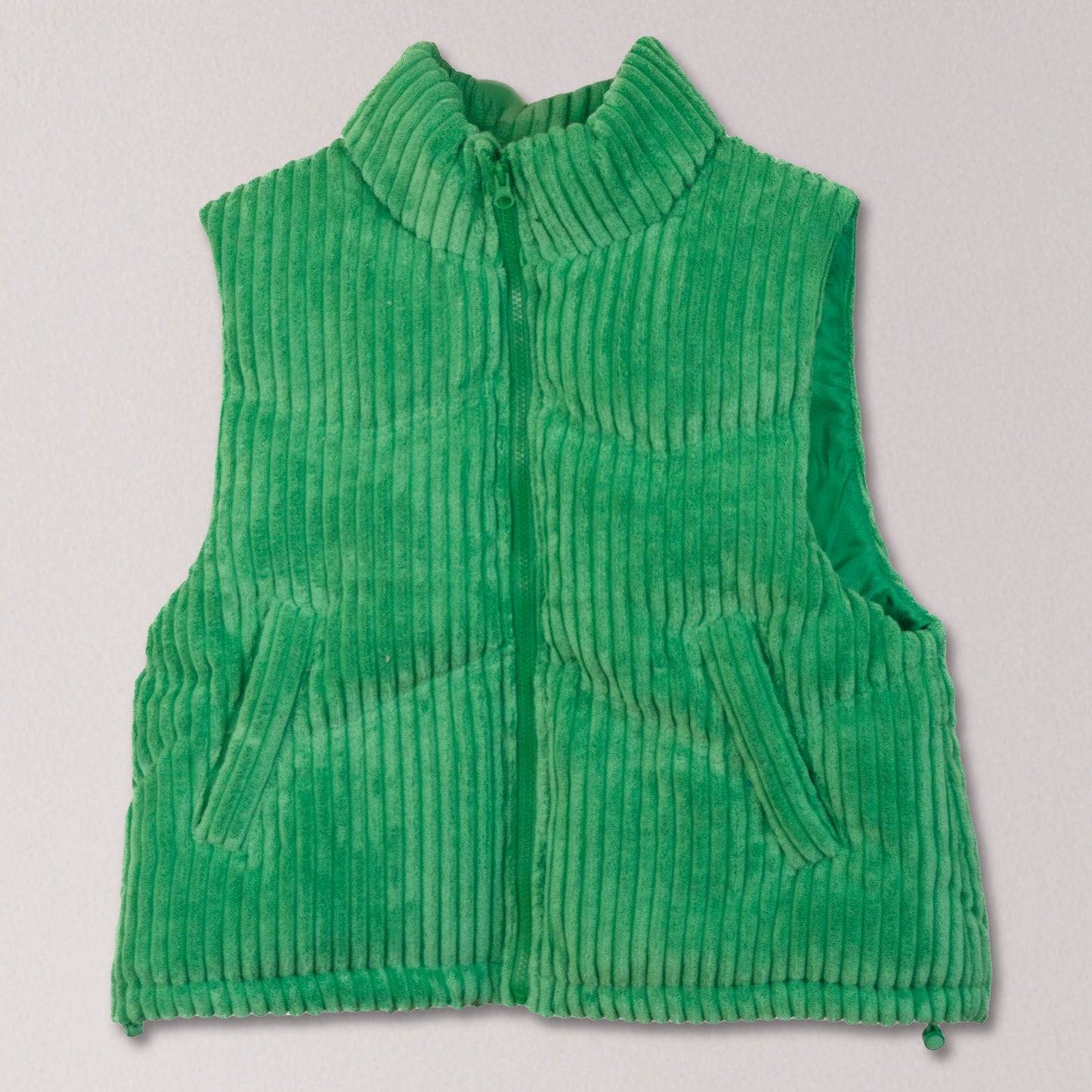 Corduroy Puffer Vest