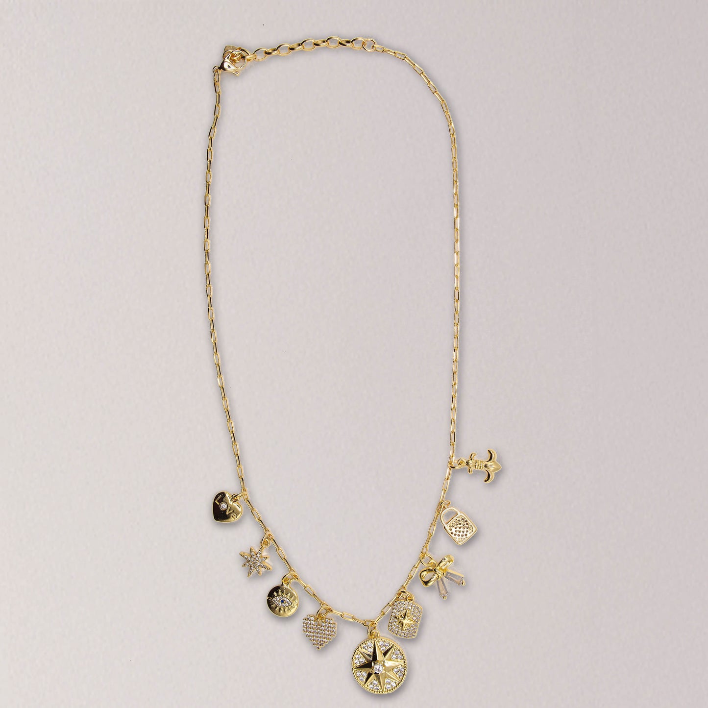 North Star Charm Necklace