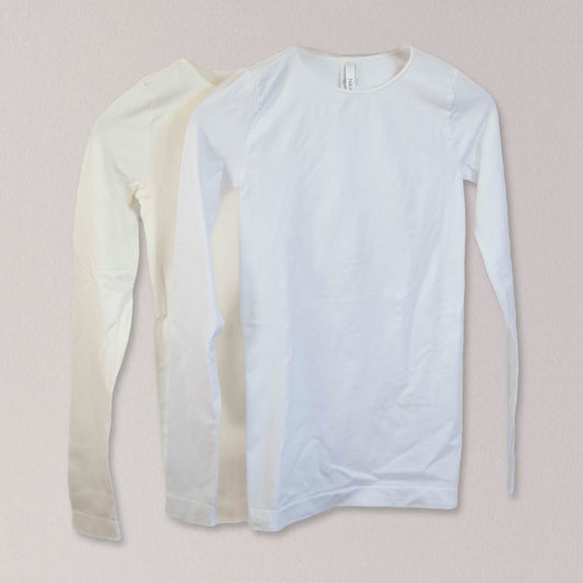 Classic Long Sleeve Crew Neck Top