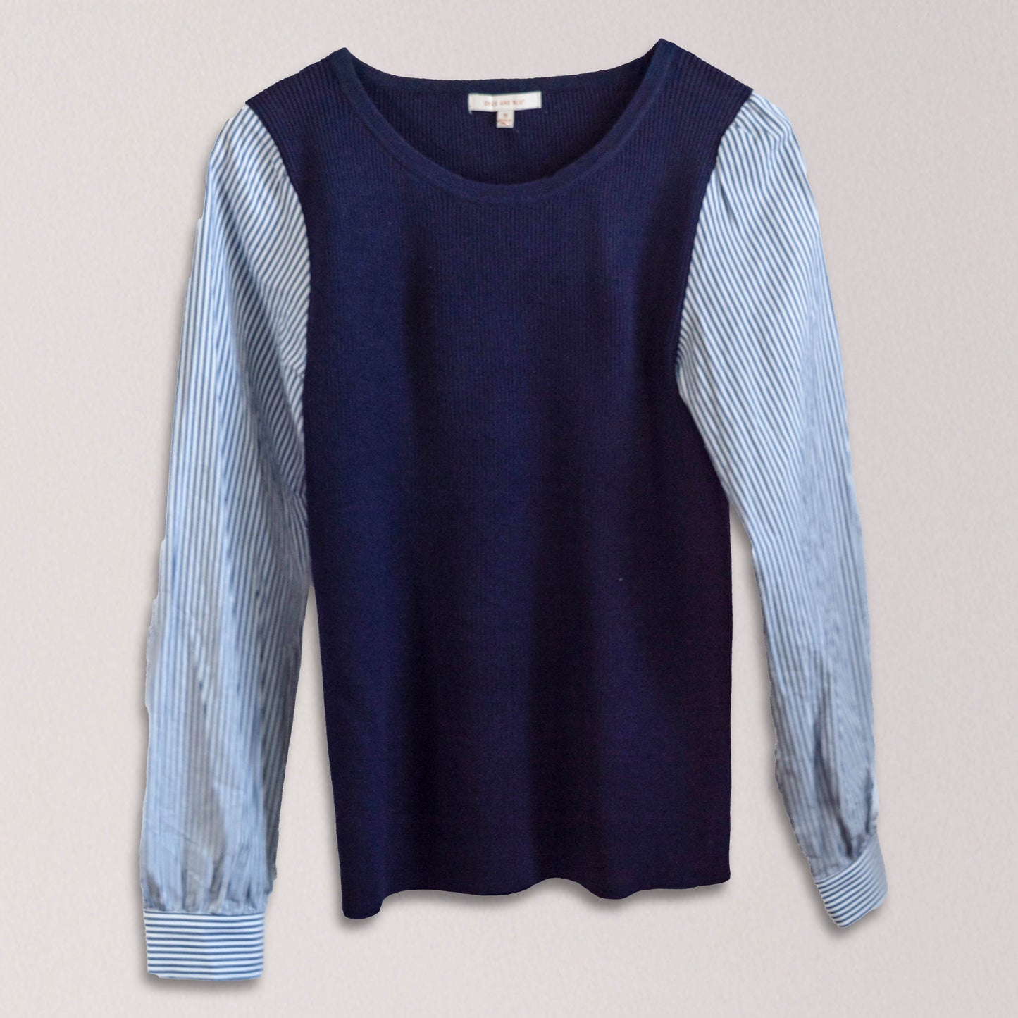 Stripe Sleeved Sweater