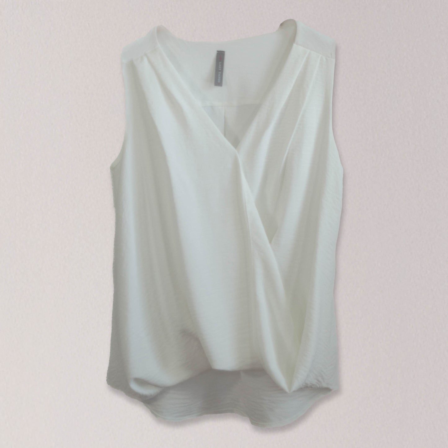V Neck Drape Tank