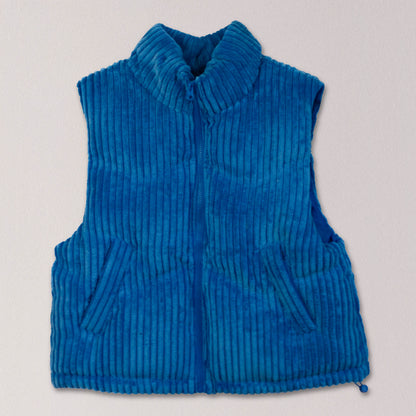 Corduroy Puffer Vest