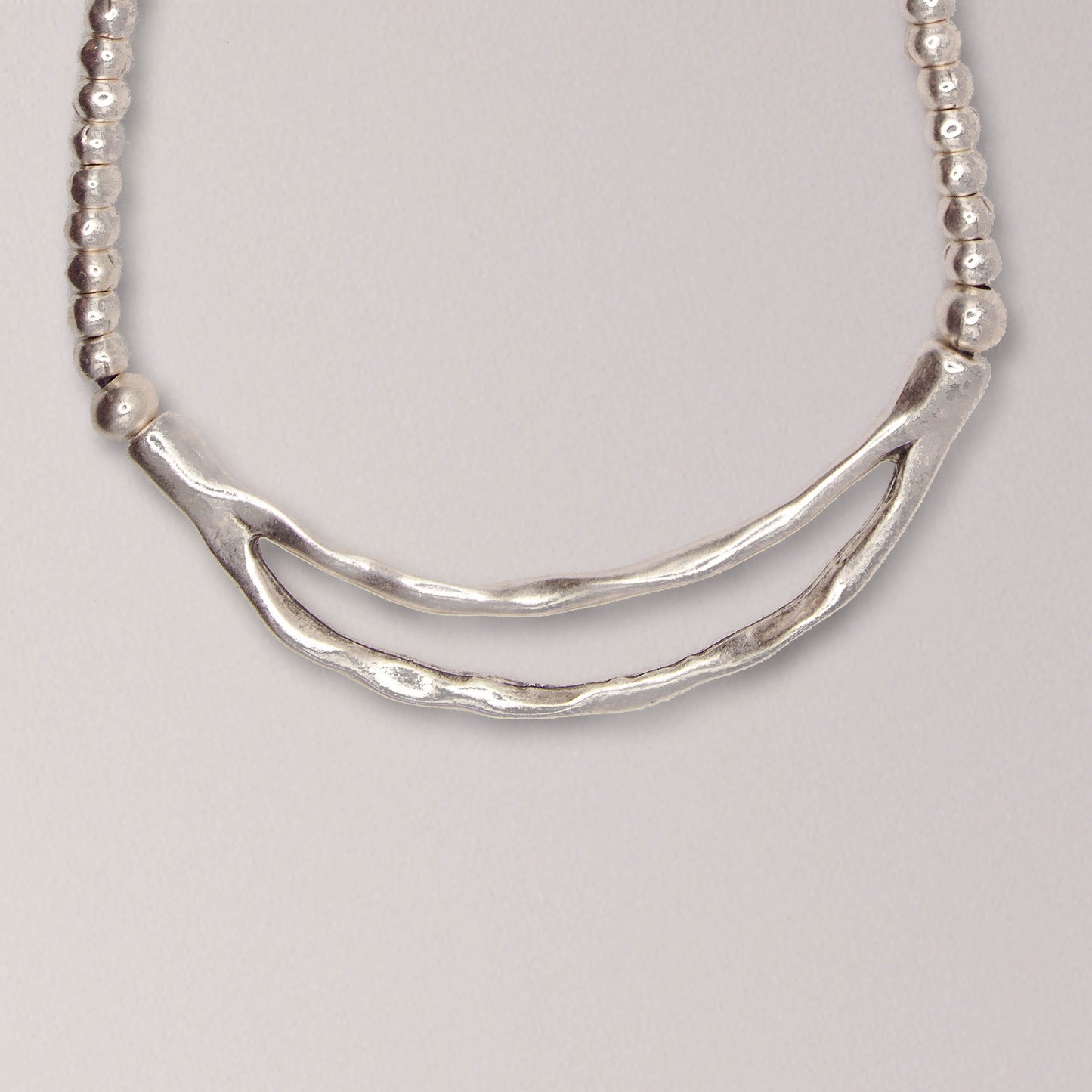 Handmade Pewter Necklace