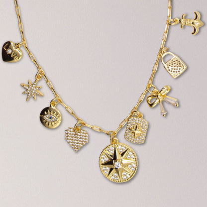 North Star Charm Necklace