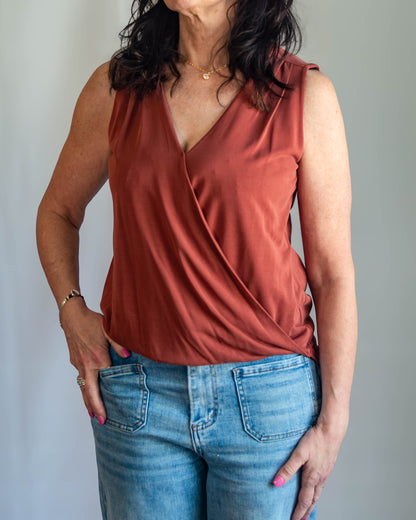 Veronica M Sleeveless Top