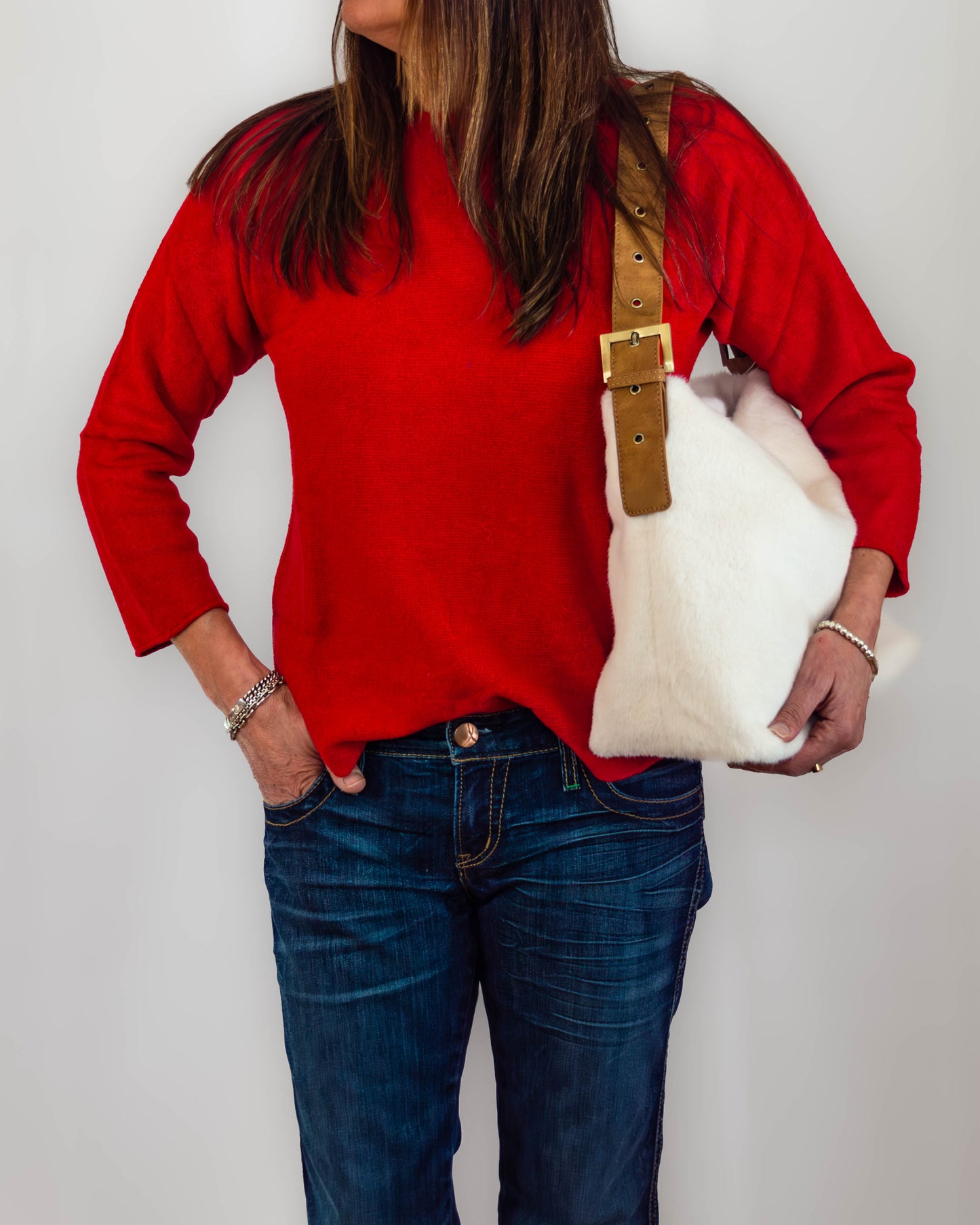 Crew Neck Pullover Sweater