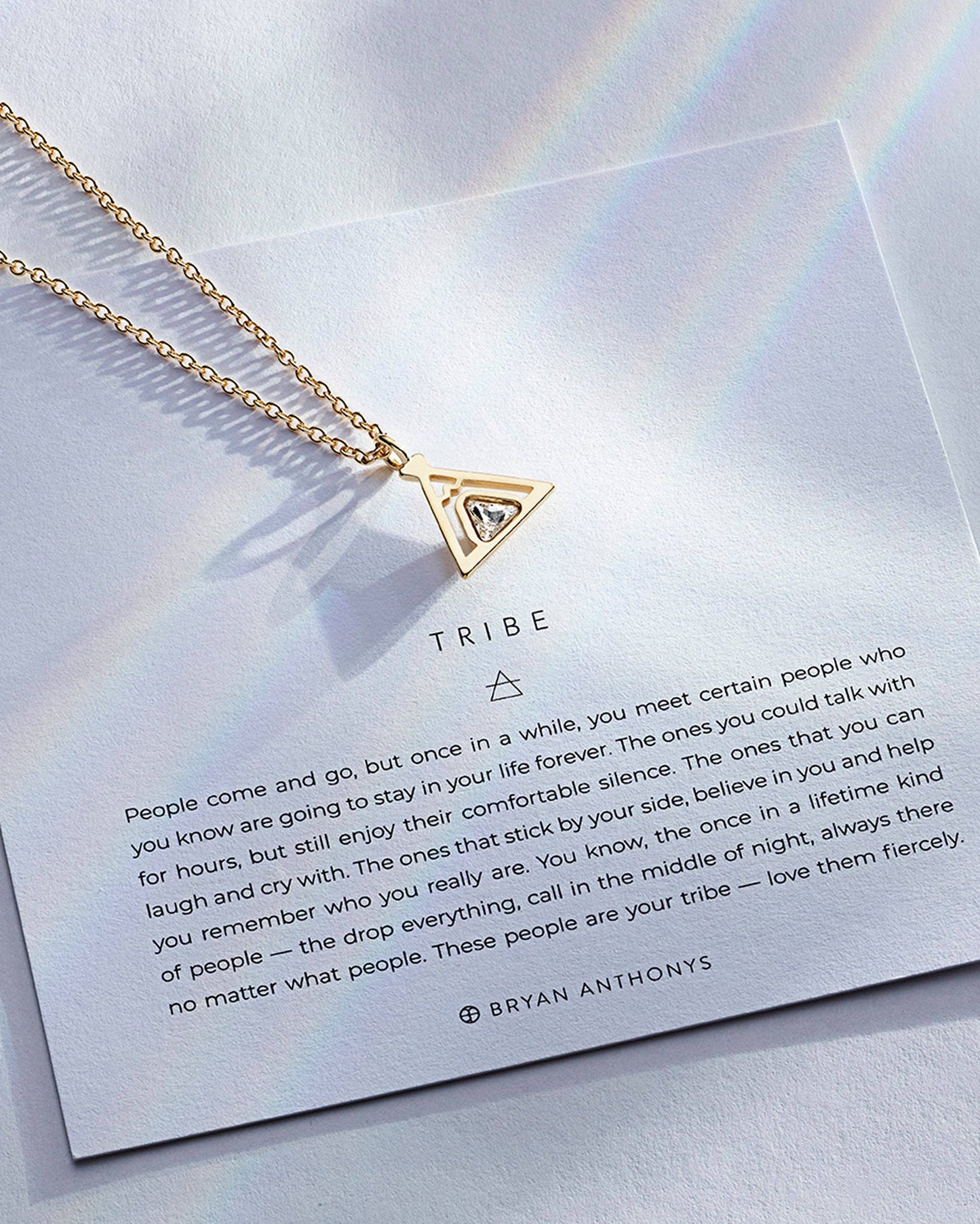 Tribe Friendship Necklace: 14k Gold